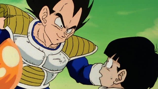 La situation est critique. Gohan, protège la boule à quatre étoiles