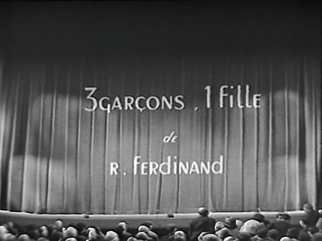 3 garçons, 1 fille