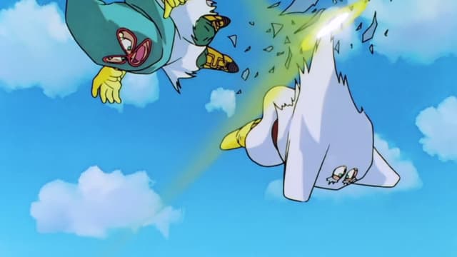Goten et Trunks démasqués ! Le Combat contre C-18.