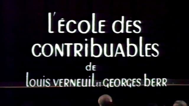 L'École des contribuables